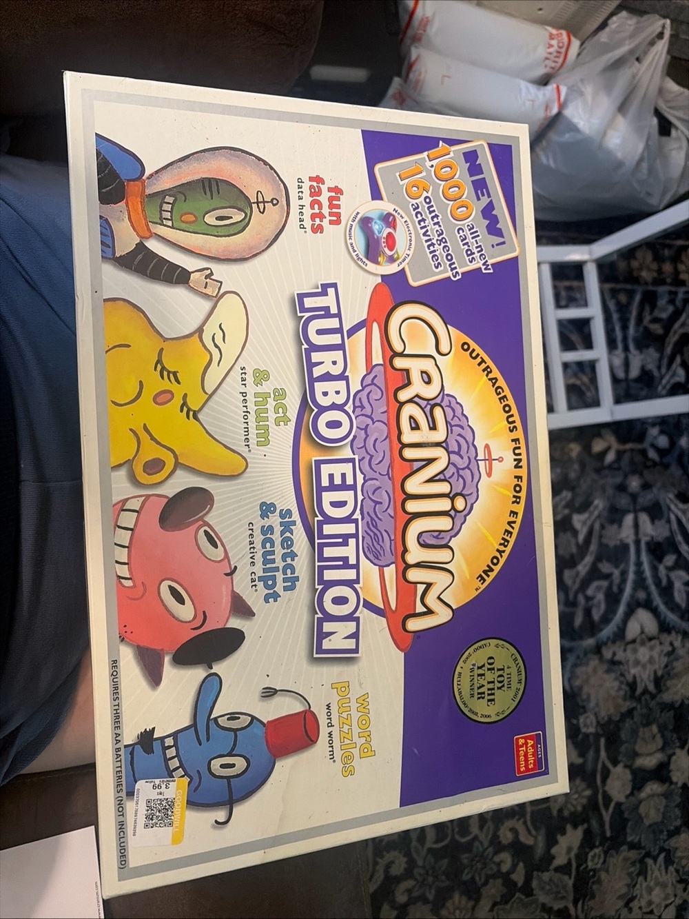 Cranium Turbo Edition Board Game 2004 – Factory Sealed New in Box